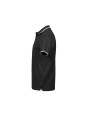 TEE JAYS LUXURY STRIPE STRETCH POLO noir/blanc personnalisable