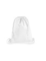 WESTFORDMILL Sac de gym en coton premium blanc personnalisable