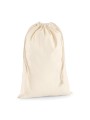 WESTFORDMILL Sac cordelette en coton premium naturel personnalisable