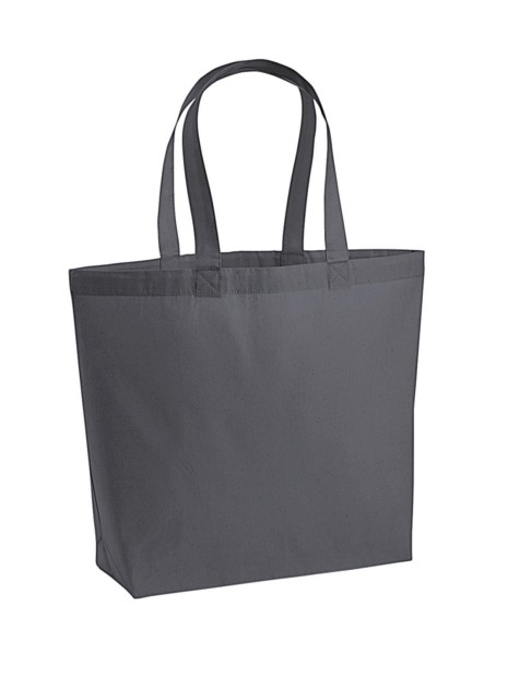 WESTFORDMILL PREMIUM COTTON MAXI TOTE graphite personnalisable