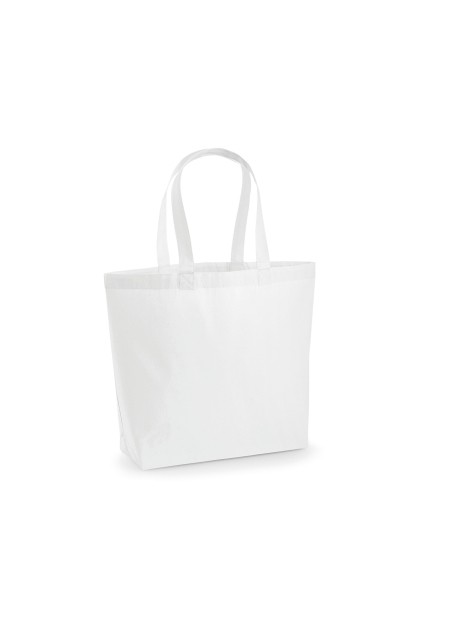 WESTFORDMILL PREMIUM COTTON MAXI TOTE blanc personnalisable