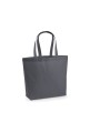 WESTFORDMILL PREMIUM COTTON MAXI TOTE gris graphite personnalisable