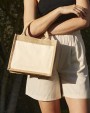Tote bag personnalisable WESTFORDMILL COTTON PUCKET JUTE GIFT BAG