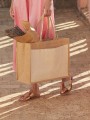 Tote bags à personnaliser WESTFORDMILL COTTON PUCKET JUTE SHOPPER 