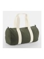 WESTFORDMILL EARTHAWARE® ORGANIC BARREL BAG vert olive personnalisable
