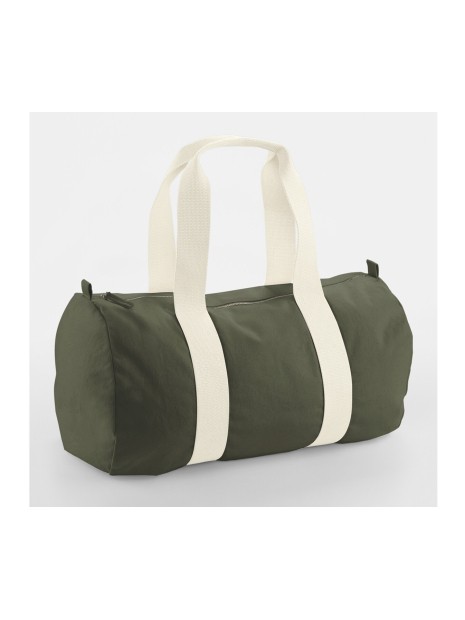 WESTFORDMILL EARTHAWARE® ORGANIC BARREL BAG vert olive personnalisable