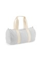 WESTFORDMILL EARTHAWARE® ORGANIC BARREL BAG gris clair personnalisable