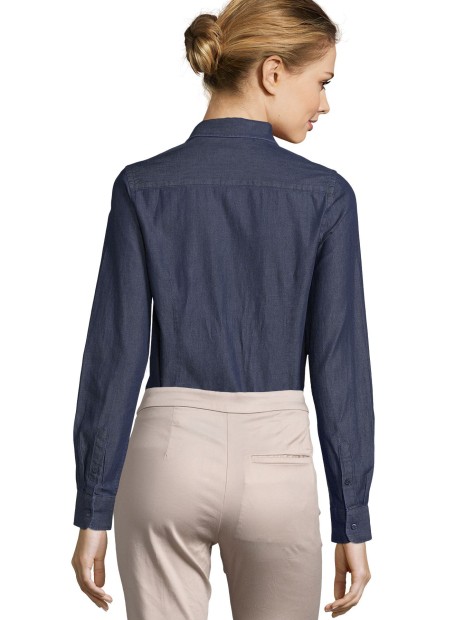 Chemises à personnaliser SOL'S Barry Women denim