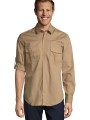 Chemises à personnaliser SOL'S Burma Men noisette