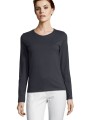 T-Shirts à personnaliser SOL'S Imperial Lsl Women gris souris