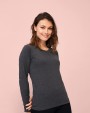 T-shirt SOL'S Imperial Lsl Women voor bedrukking &amp; borduring