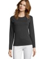 T-Shirts à personnaliser SOL'S Imperial Lsl Women anthracite chin