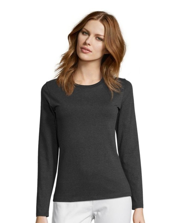 T-shirt SOL'S Imperial Lsl Women voor bedrukking &amp; borduring