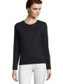 T-Shirts à personnaliser SOL'S Imperial Lsl Women noir profond