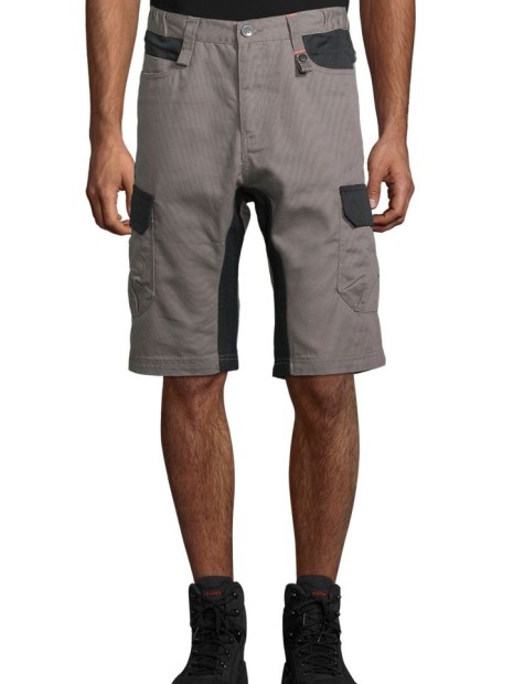Bermudas & Shorts à personnaliser SOL'S Impulse Pro gris foncé/noir