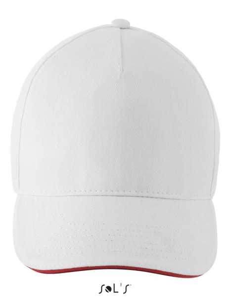 Casquettes à personnaliser SOL'S Longchamp blanc