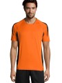 T-Shirts à personnaliser SOL'S Maracana 2 Ssl orange/noir