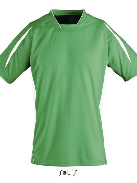 T-Shirts à personnaliser SOL'S Maracana 2 Kids Ssl vert vif/blanc
