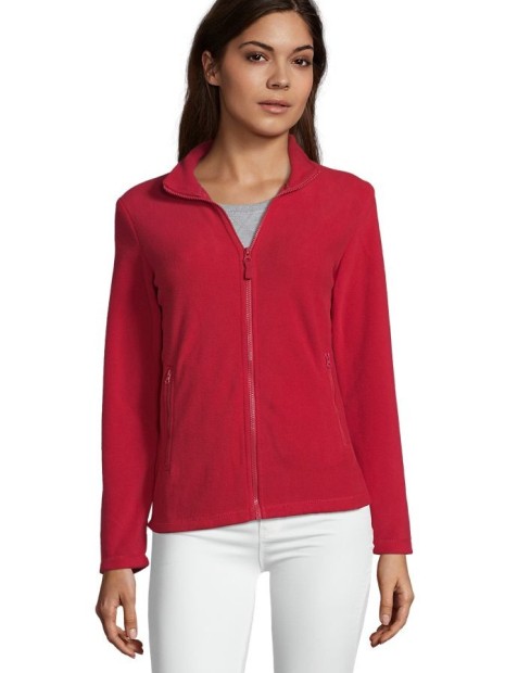 Vestes à personnaliser SOL'S Norman Women rouge