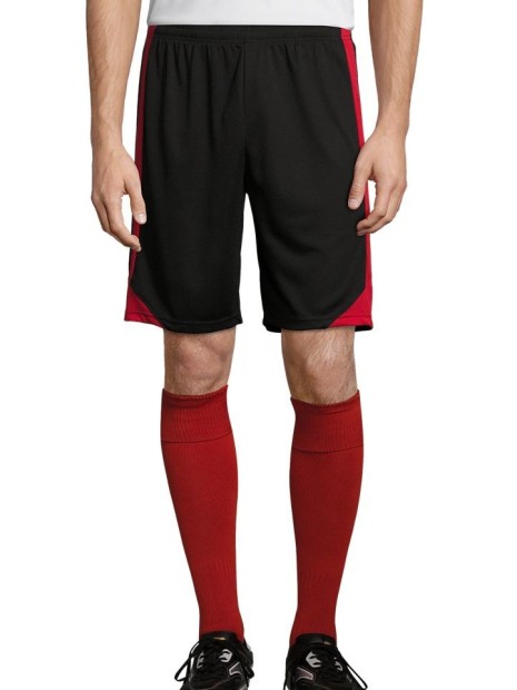 Bermudas & Shorts à personnaliser SOL'S Olimpico noir/rouge