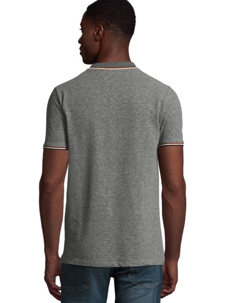 Polos à personnaliser SOL'S Paname Men noir chiné