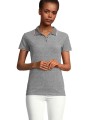 Polos à personnaliser SOL'S Paname Women noir chiné
