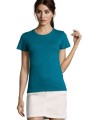 T-Shirts à personnaliser SOL'S Regent Fit Women bleu canard