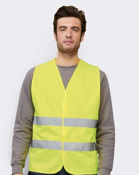 Gilet de sécurité personnalisable SOL'S Secure Pro