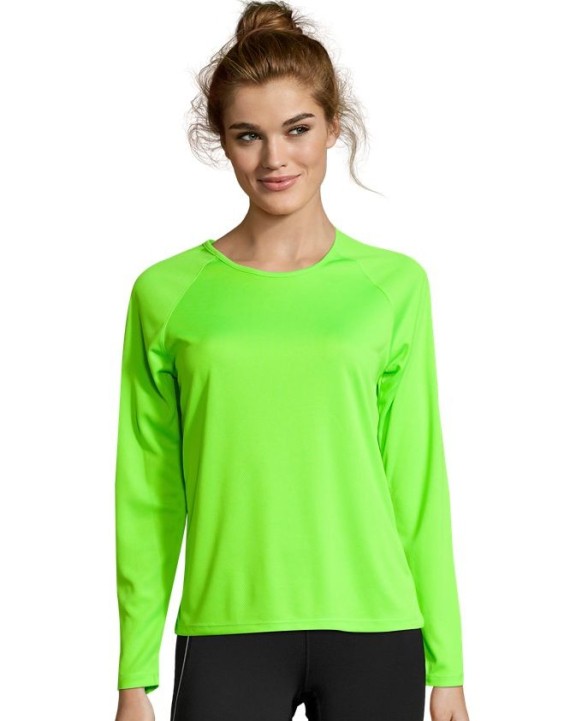 T-shirt SOL'S Sporty Lsl Women voor bedrukking &amp; borduring