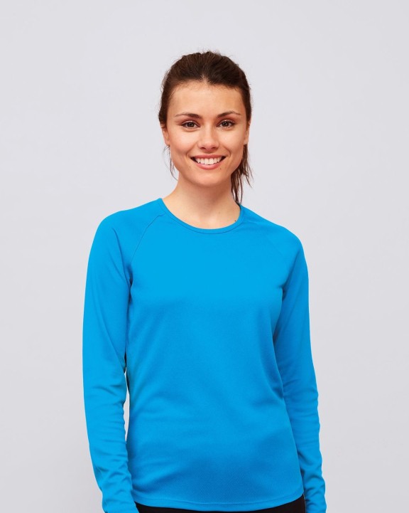 T-shirt SOL'S Sporty Lsl Women voor bedrukking &amp; borduring