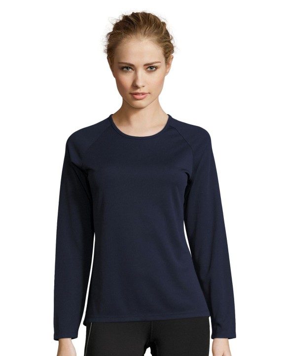 T-shirt SOL'S Sporty Lsl Women voor bedrukking &amp; borduring