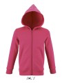Sweat-shirts à personnaliser SOL'S Stone Kids rose flash