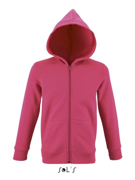 Sweat-shirts à personnaliser SOL'S Stone Kids rose flash