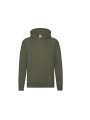 FOL Sweat-shirt capuche Premium olive classique personnalisable