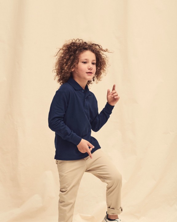Polo personnalisable FOL Polo enfant 65/35 manches longues