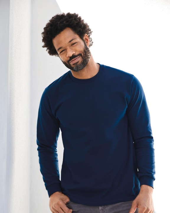 T-shirt GILDAN Hammer long sleeve T-shirt voor bedrukking &amp; borduring