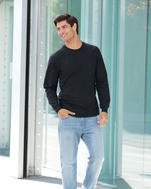 T-shirt GILDAN Hammer long sleeve T-shirt voor bedrukking &amp; borduring