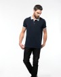 Polo personnalisable KARIBAN Polo piqué bicolore homme