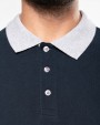 Polo personnalisable KARIBAN Polo piqué bicolore homme