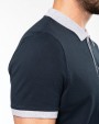 Polo personnalisable KARIBAN Polo piqué bicolore homme