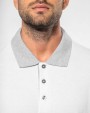 Polo personnalisable KARIBAN Polo piqué bicolore homme
