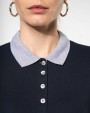 Polo personnalisable KARIBAN Polo piqué bicolore femme