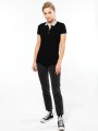 Polos à personnaliser KARIBAN Polo piqué bicolore femme 