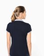 Polo personnalisable KARIBAN Polo piqué bicolore femme
