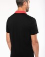 Poloshirt KARIBAN Tweekleurige herenpolo jersey voor bedrukking &amp; borduring