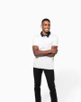 KARIBAN Zweifarbiges Jersey-Polohemd für Herren Poloshirt personalisierbar