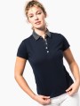 Polos à personnaliser KARIBAN Polo jersey bicolore femme 