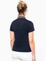 Polos à personnaliser KARIBAN Polo jersey bicolore femme 