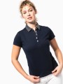 Polos à personnaliser KARIBAN Polo jersey bicolore femme 