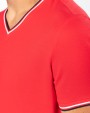 T-shirt personnalisable KARIBAN T-shirt maille piquée col V homme